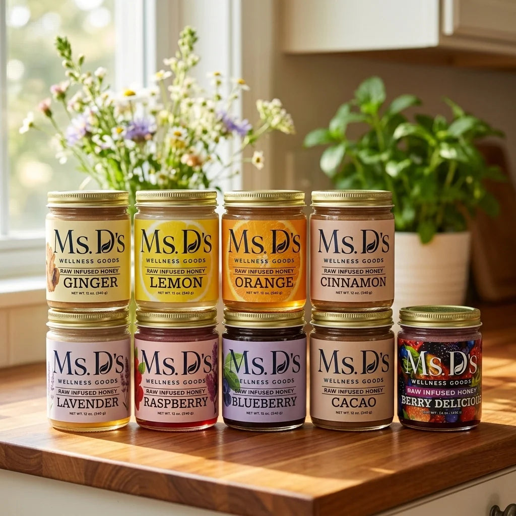 Ms D's Raw Infused Honey