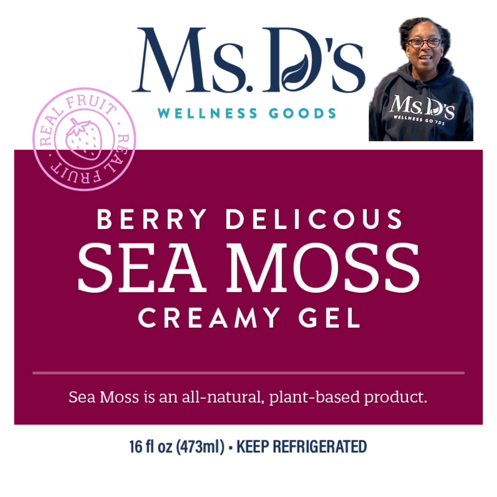 Berry Delicious Creamy Sea Moss Gel