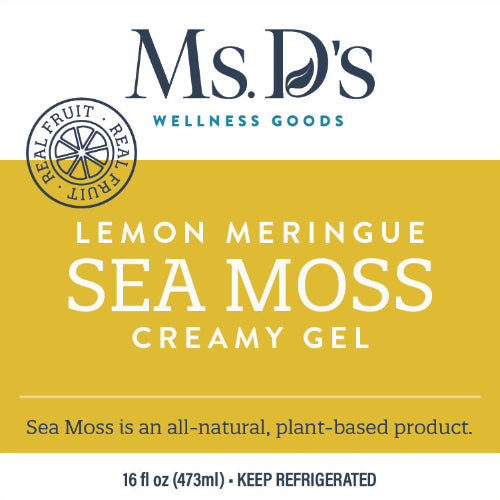 Lemon Meringue Creamy Sea Moss Gel