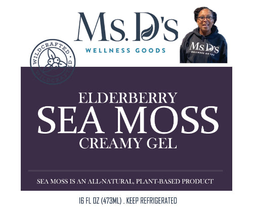Elderberry Creamy Sea Moss Gel
