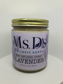 Lavender Raw Infused Honey