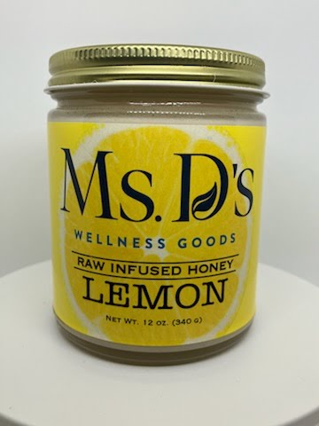 Lemon Raw Infused Honey