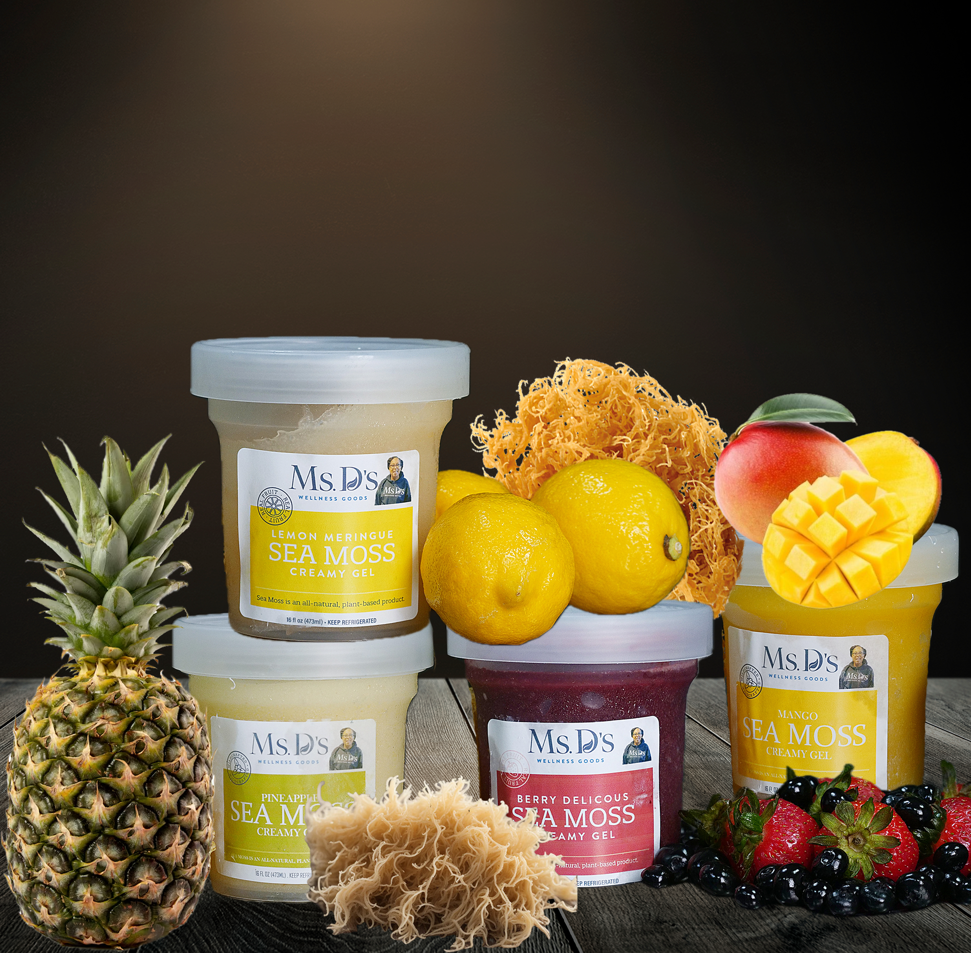 Sanative Fruit Sea Moss Bundle